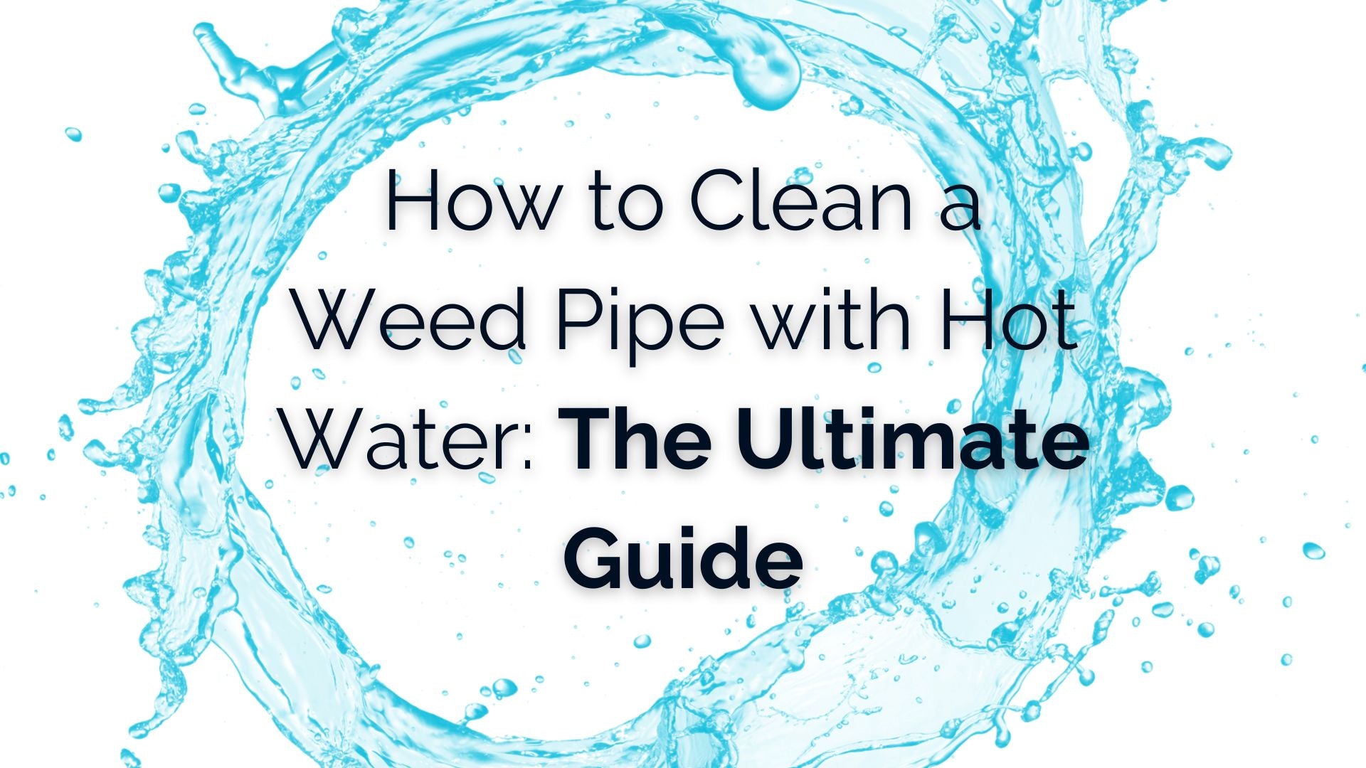 How to clean a glass pipe. 