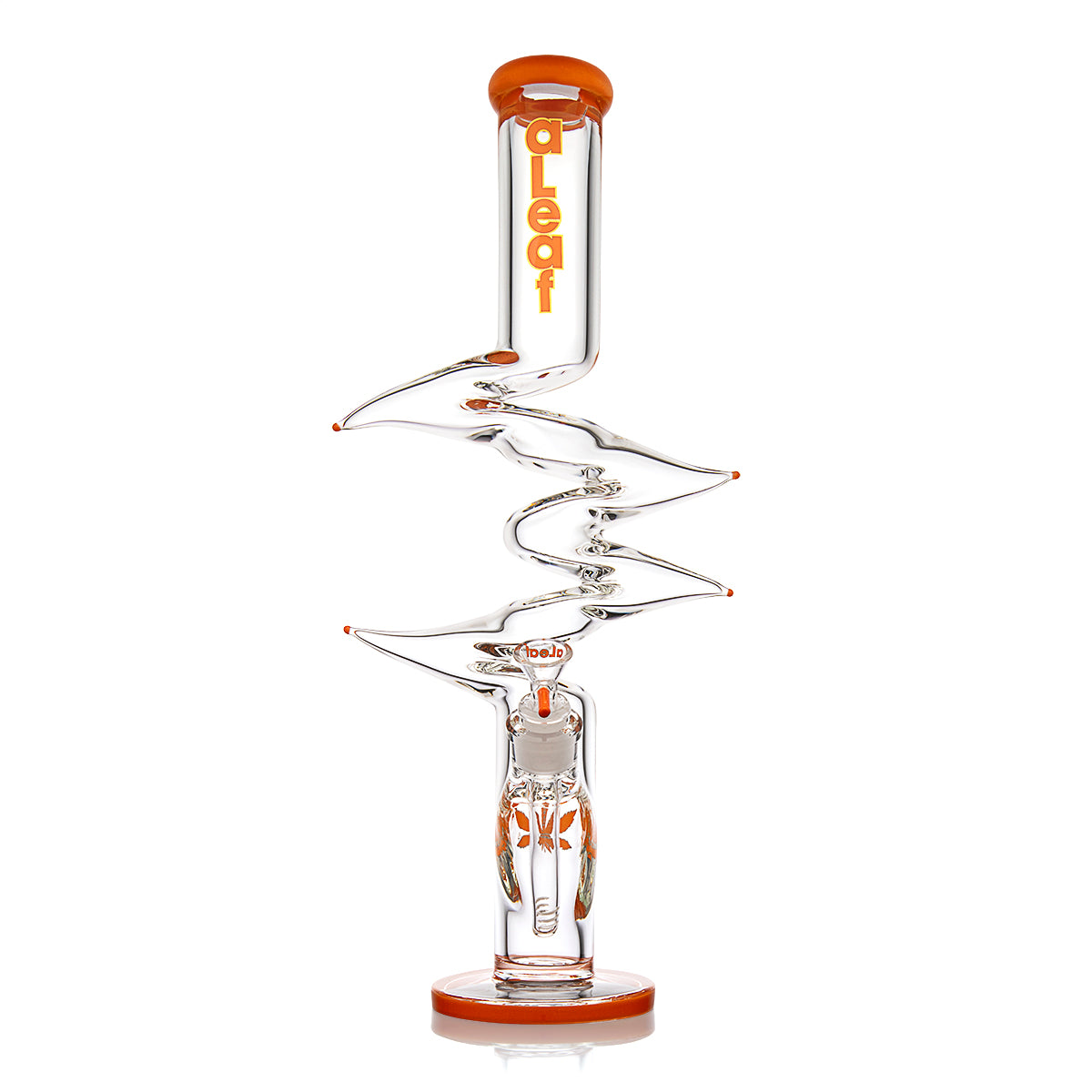 18" aLeaf® Winding Water Pipe (New Version)
