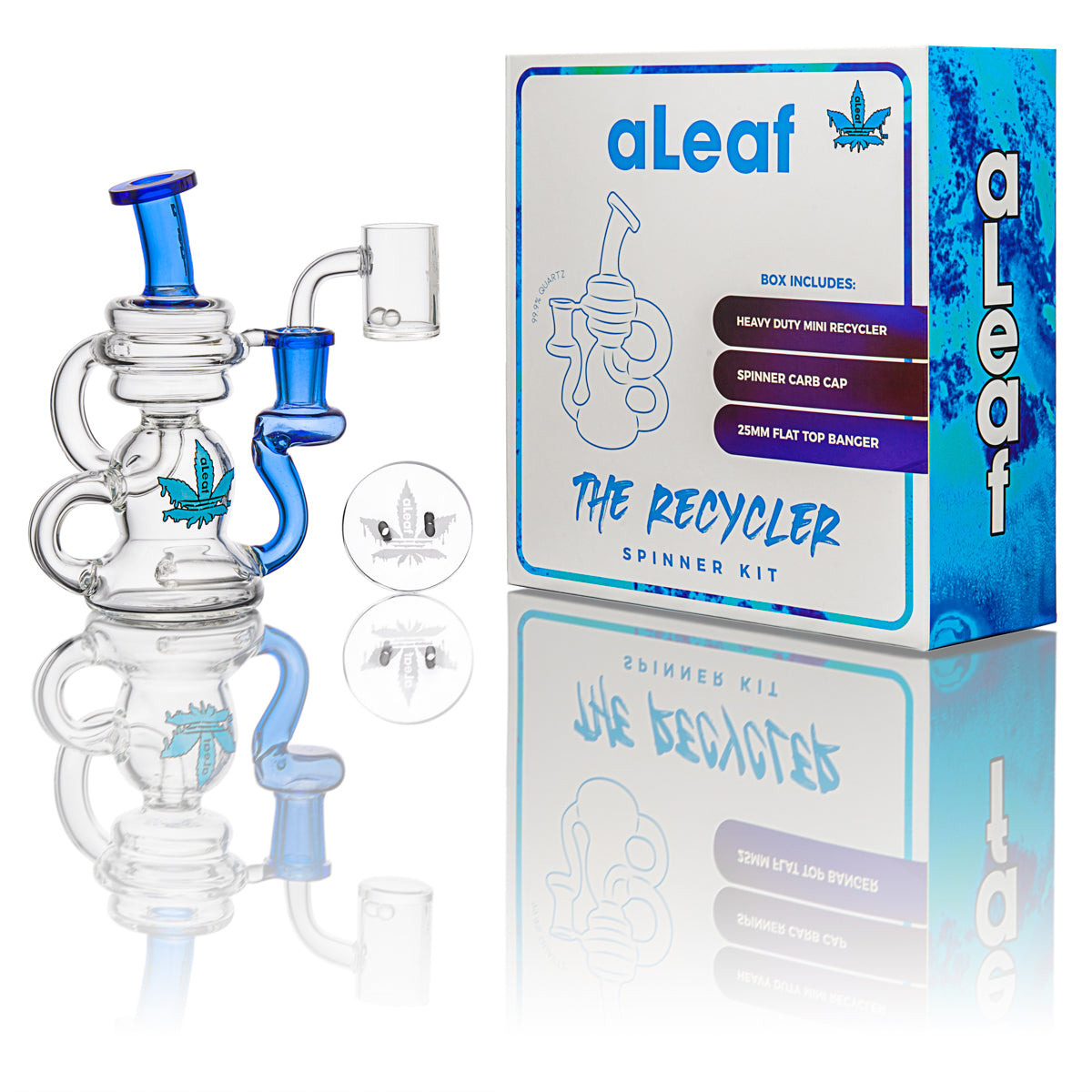 The Recycler Spinner Kit™ aLeaf Glass