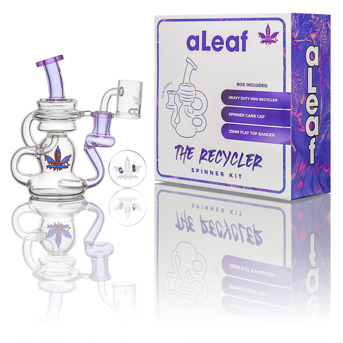 The Recycler Spinner Kit™ aLeaf Glass